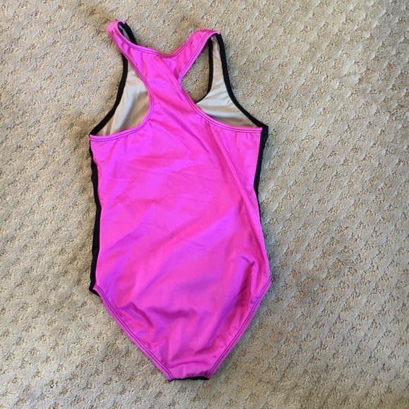 Random Hearts Ombré “Lips” 1 Piece Bathing Suit. - Picture 3 of 5
